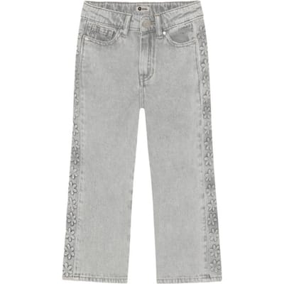 Daily7 - Denim Wide Fit Embossing - 1170 Light Grey Denim - Maat 92