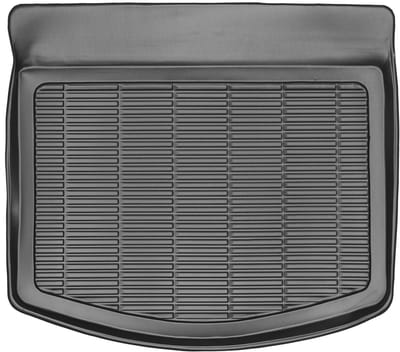 Max-Dywanik - Ford C-Max II Minivan Bagażnik Inzetstuk - Hoge Rand - Zwart