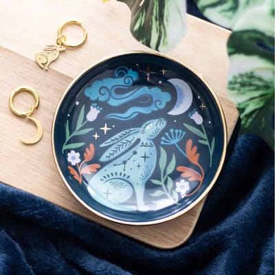 Midnight Hare Decoratie schaaltje - Multicolours