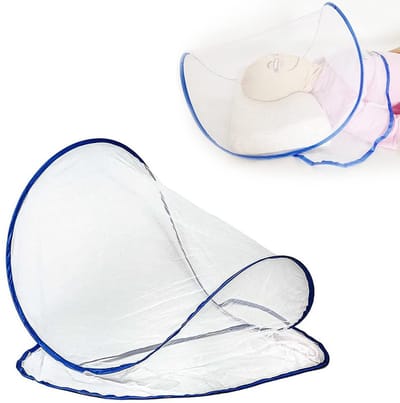 SPHProducts - Vliegengaas voor baby's - Mini-muggennet - Opvouwbaar en ultralicht - Geschikt voor kamperen - Slijtvast polyester - Bescherming tegen m