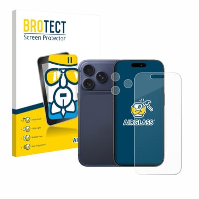 Screenprotector voor Apple iPhone 17 Pro (Voor+Camera) Beschermglas transparant