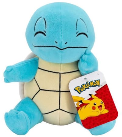 Jazwares Pokémon Knuffel Figure Squirtle 20 cm Knuffeles