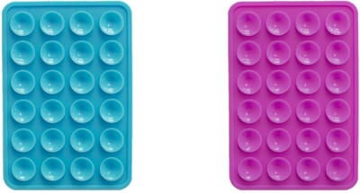 xoxo Wildhearts Telefoonstickers Stick On Me Square Paars + Blauw – geschikt voor alle telefoonhoesjes