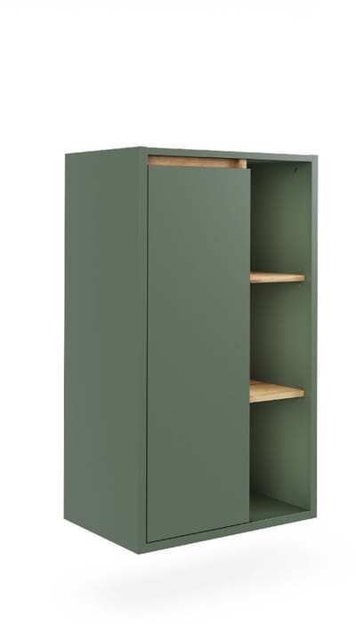 Vicco Viola Midikast – 50 x 86 cm met open vakken Groen/Kunstzinnig