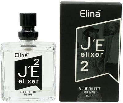 Elina Parfum Nummer 2 Two J' E Elixer For Men Eau de Toilette 15ml