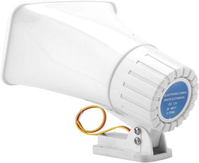 Krachtige Dubbeltonige Bedrade 150dB Sirene voor Alarmsystemen en Inbraakbeveiliging