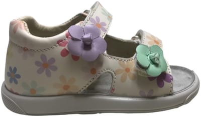 Naturino - August 2 - Mt 23 - velcro's bloemen sandalen - bloemen - beige