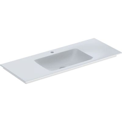 Geberit ONE furniture washbasin 120 cm, vertical outlet, 1 tap hole, without overflow 505.010.01.5