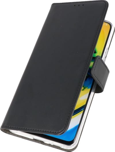 Booktype Telefoonhoesjes - Bookcase Hoesje - Wallet Case - Geschikt voor Samsung Galaxy A11 - Zwart
