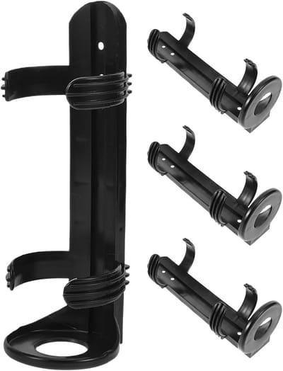 Brandblusser Beugels - Universele Houders - Veilige Opslag - Snelle Installatie - 21 cm - Zwart