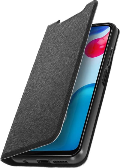Bigben Connected, Hoesje geschikt voor Redmi Note 11 4G / 11S 4G - Folio Stand met Kaarthouder, Zwart