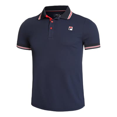 Fila Piro Polo Heren-Donkerblauw