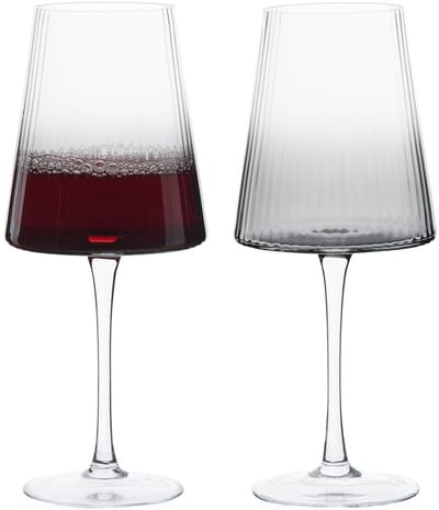 Anton Studio Design Set van 2 wijnglazen - Empire Smoke - Empire