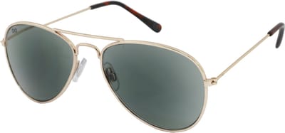 ZonneLeesbril Croon Pilot-Shiny gold-regular-+2.50