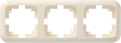 PLIEGER afdekraam - serie "Aurora" - 3-voudig - creme