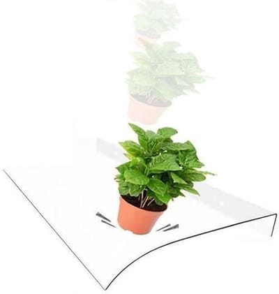 Deurafdak - Buitendak Luifel - Regen Beschermen - Ongebroken Polycarbonaat - 40 cm Diep - Transparant