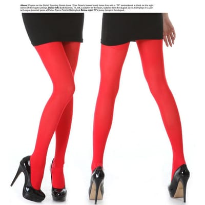 Dames Kousen Elastisch Zijde Kousen Haar Kousen Pantybroek Sexy Nylon Kousen & Pantybroeken Benen 15Kleuren One Size red