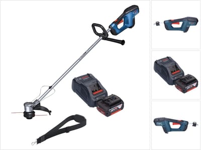 Bosch GRT 18V-33 Professionele accu grastrimmer 18 V 330 mm borstelloos + 1x oplaadbare accu 5.0 Ah + lader