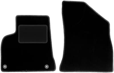 Voormatten zwart voor: Peugeot 5008 I 7-zits (2009-2017)