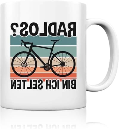 Koffiemok met Fietsdesign - Unieke Fiets Koffiemok voor Fietsers en Koffieliefhebbers