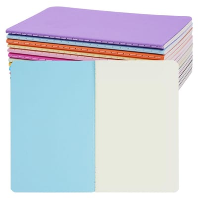 Notitieboeken, 13-pack Gekleurde Notitieboeken, Klein boek met Zachte Omslag (30 Vellen), Draagbaar Notitieblok voor School, Kantoor, Reizen, Cadeau voor Terug naar School (14×9cm)