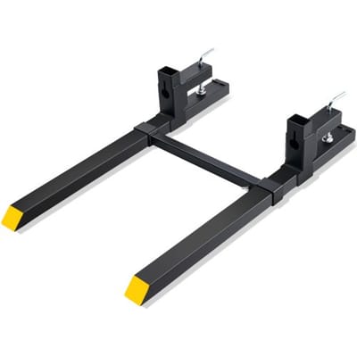 VEVOR Palletvork 1090x70x230mm Vorkenbord 907kg Draagvermogen Vorktanden 109cm Totale Lengte met 76cm Vorkblad Vorkheftruck 495-915mm Verstelbare Vorktanden Voorlader Palletframe