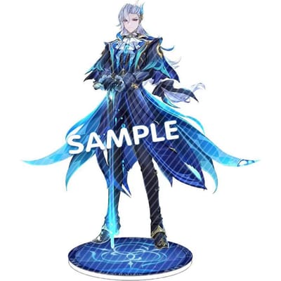 Genshin Impact Anime Figuur Varka Acryl Stand Lauma Flins Aino Ineffa Model Plaat 1 Stuk Bureau Decor Staand Bord Game Fans Duurzame Cadeaus