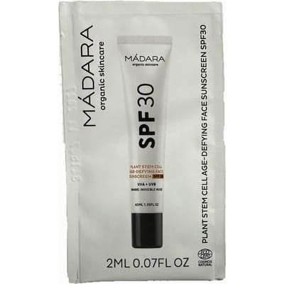 MÁDARA SPF 30 Sample + Card 2ml