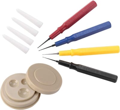 Complete Horloge Reparatie Kit met Olie en Gereedschap voor Klokkenmakers en Horlogemakers - Compact en Handig voor Horloge Onderhoud
