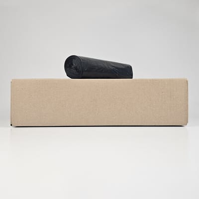 Zwarte Vuilniszakken 70 Liter - 500 Zakken - HDPE - 58x100cm