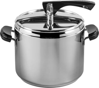 Snelkookpan - Drukkoker - Snel Koken - Lagofusiebodem - 22 cm - Metaalkleur