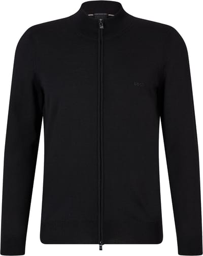 BOSS BLACK Balonso-l Truien & Vesten Heren - Sweater - Hoodie - Vest- Zwart - Maat XXL
