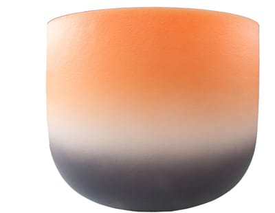 Fame Crystal Singing Bowl 13" Orange D4 432 Hz - Klankschaal