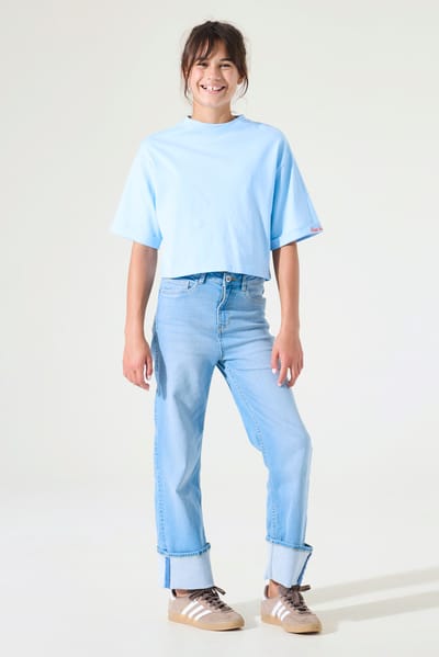 GARCIA O262523 Meisjes Straight Fit Jeans Blauw