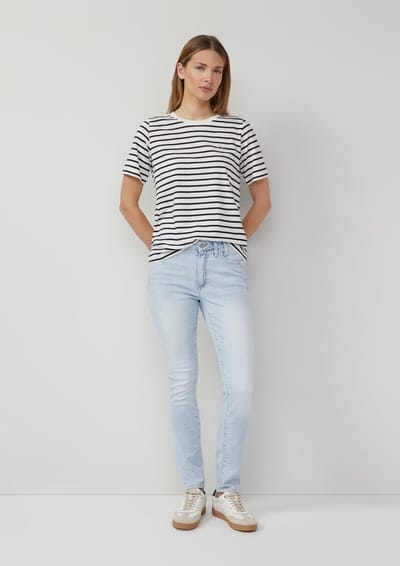 s.Oliver - female - Jeans Izabell / Skinny fit / Mid Rise / Skinny pijpen