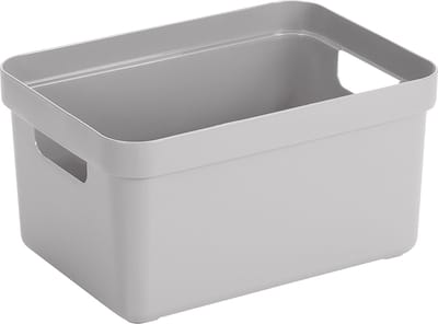 Sunware - Sigma home opbergbox 5L grijs - 25,2 x 17,5 x 12,2 cm