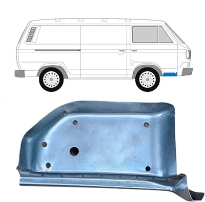 Reparatie voorste trap voor Volkswagen Transporter T3 1979-1992 / Rechts