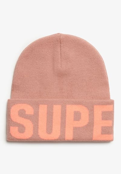 Superdry Branded Muts Roze
