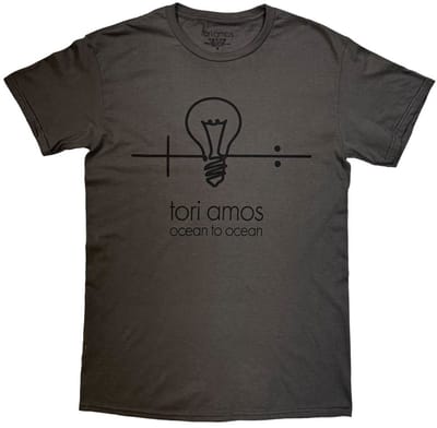 Tori Amos - Ocean To Ocean Heren Tshirt - S - Grijs