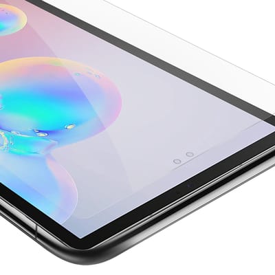Cadorabo Screenprotector geschikt voor Samsung Galaxy Tab S6 (10.5 Zoll) in KRISTALHELDER - Gehard (Tempered) display Film beschermglas in 9H hardheid met 3D Touch