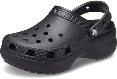 Crocs Bella Serie - Plateau Sandalen - Zwart - Croslite™ - Voor Dames