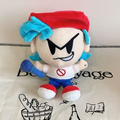 20cm Grappige Friday Night Funkin Spel Pluche Pop Vriend Pico Vriendin Zacht Knuffeldier Kinder Verjaardagscadeau 20CM blue