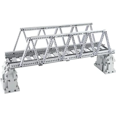Viaduct Brug Treinbaan Dly Stad Model Set Spoorwegen Compatibel Auto Onderdelen Bouw Bouwstenen Kind Speelgoed