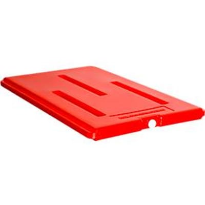 COOLERBOX® verwarmingsbatterij, voor Kängabox® thermoboxen GN 1/1 serie, tot +65 °C, met insteekhulp, L 530 x B 325 x H 30 mm, rood