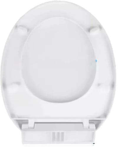 Toiletbril Laziel - Softclose Wit met Snelsluiting - Duuroplastisch Antibacterieel Toiletdeksel - Stevige Toiletbril