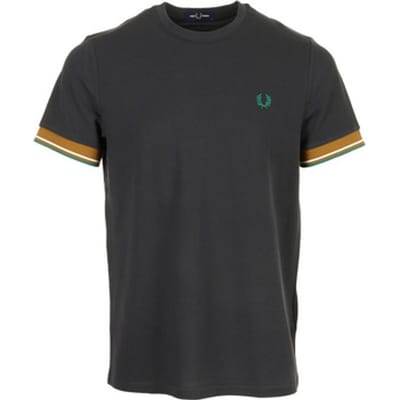 T-shirt Korte Mouw Fred Perry Twin Tipped Cuff T-Shirt