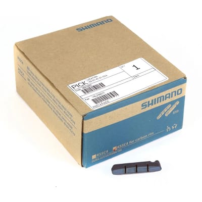 Paar carbon remblokken voor op de weg Shimano R55C4 (x50)