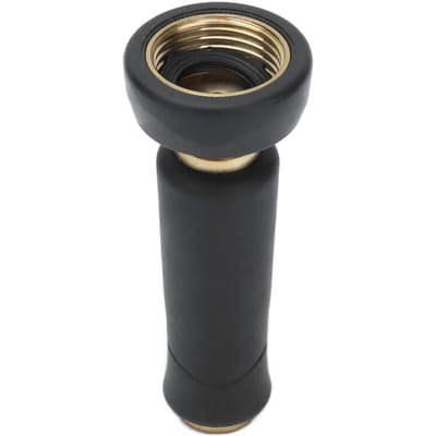 4 inch Binnendraad Tuinslangmondstuk Messing Verstelbaar Hoge Druk Auto Wassen Besproeiingssproeier black