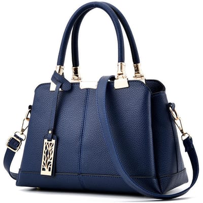 Sacs pour femmes marée élégant sac à main sac à bandoulière mode décontracté sacs pour femmes 30cm*15cm*19cm bleu foncé