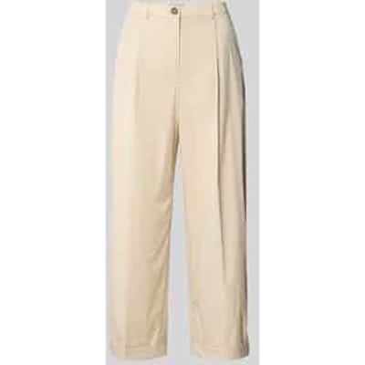 Relaxed fit chino van katoenmix